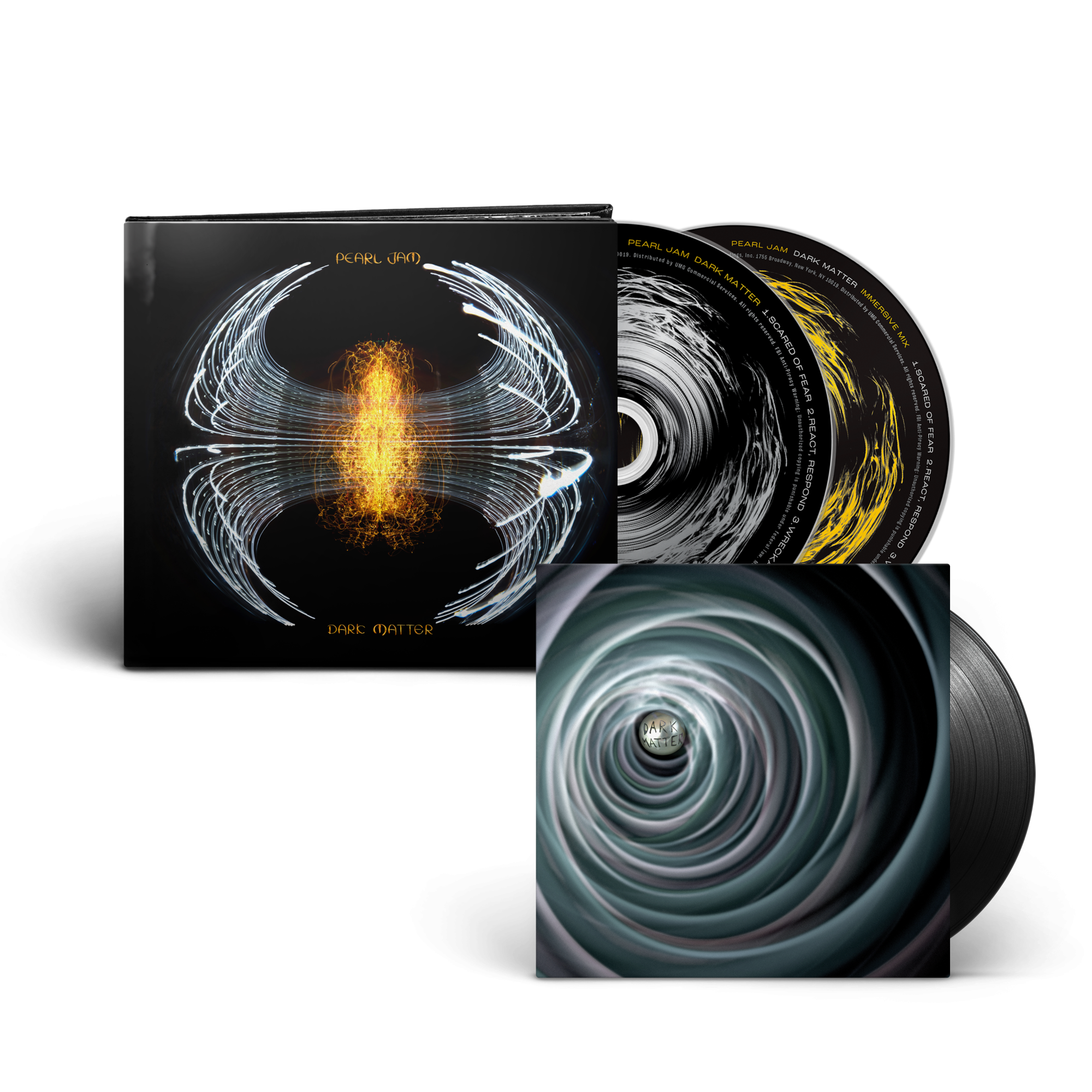 Pearl Jam Dark Matter 7" Vinyl Single + Dark Matter Deluxe CD 347841